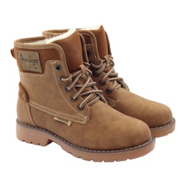 American Club Botas de inverno, botas, chinelos, camelo americano de 1904 marrom multicolorido 4