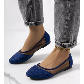 Bailarinas Marx semitransparentes azul marinho 1