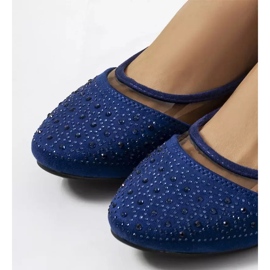 Bailarinas Marx semitransparentes azul marinho azul-marinho 2