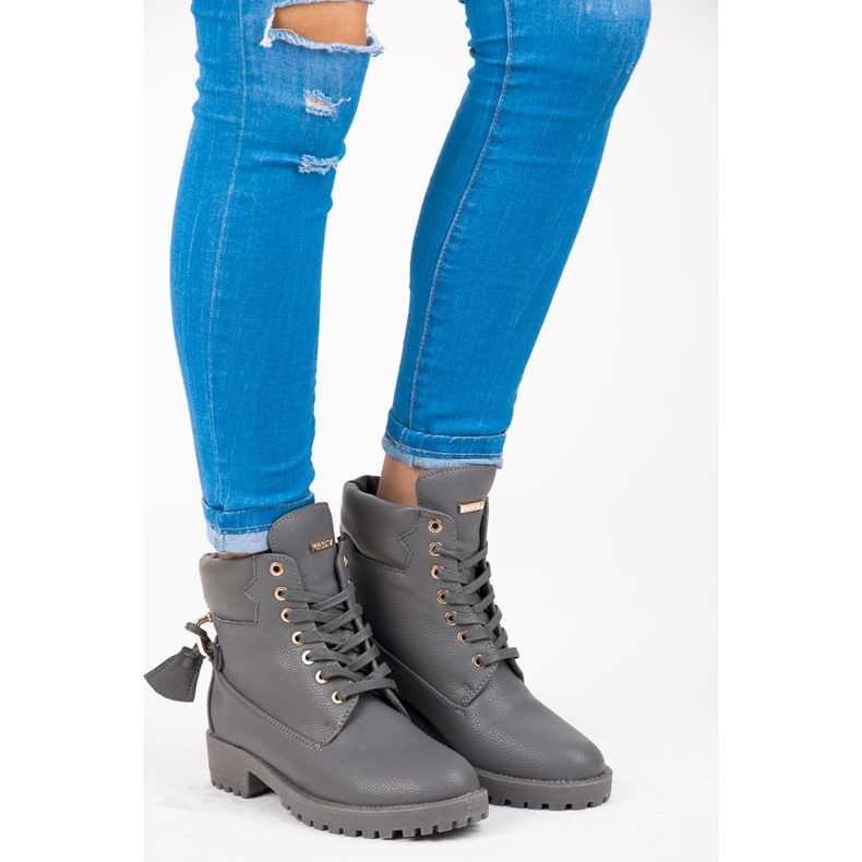 Vices New Collection Trappers elegantes cinza 2