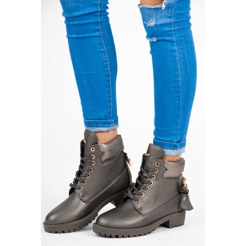 Vices New Collection Trappers elegantes cinza 1