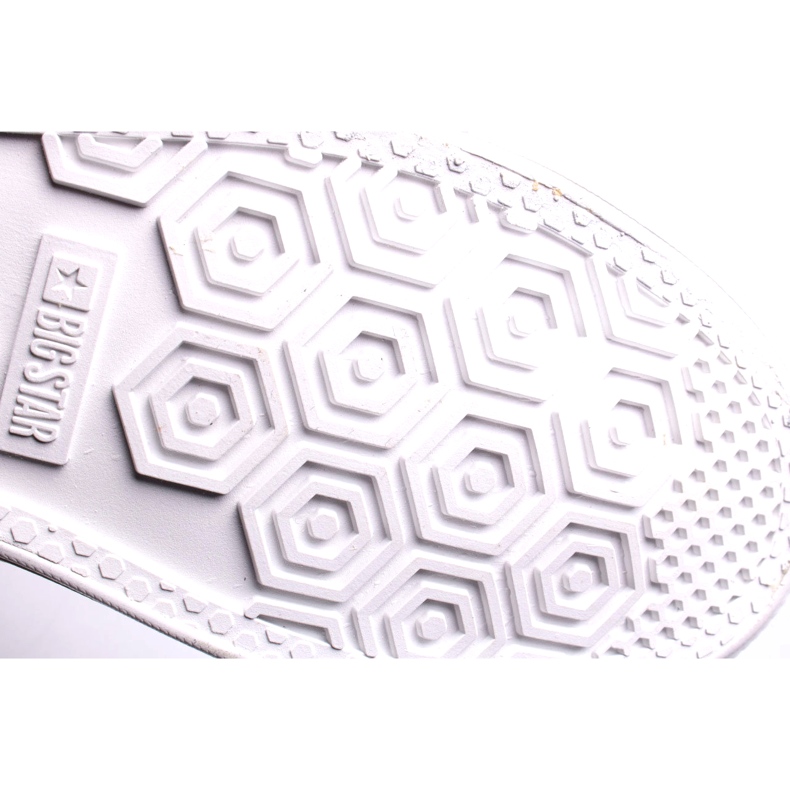 Tênis infantil com velcro Big Star JJ374056 amarelo 4