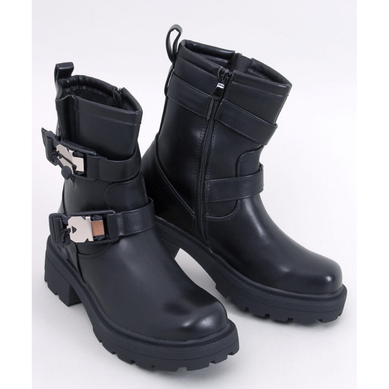 Beaus Botas militares pretas preto 1