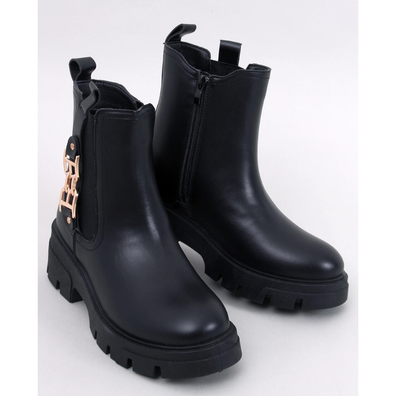 Botas Chelsea femininas Vida Black preto 1
