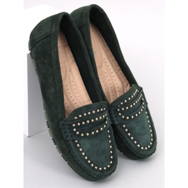 Mocassins femininos Deys Green verde 1
