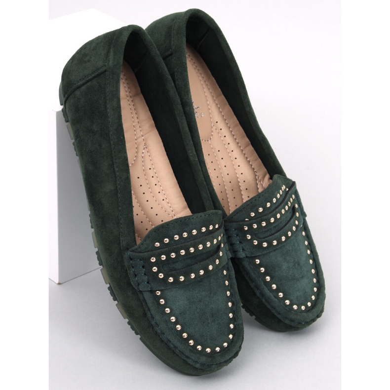 Mocassins femininos Deys Green verde 1