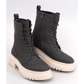 Botas com cadarço verdes Aubert 1 Botas com cadarço verdes Aubert 1