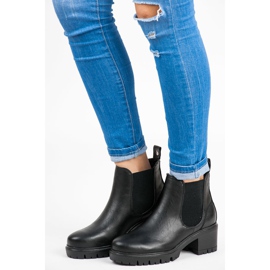 Vices New Collection Botas pretas Chelsea preto 1