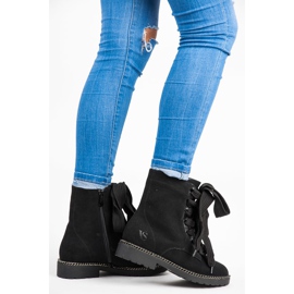 Vices New Collection Botas com atacadores largos preto 1