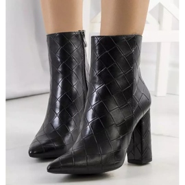 BM Botas pretas da Wahis preto 1
