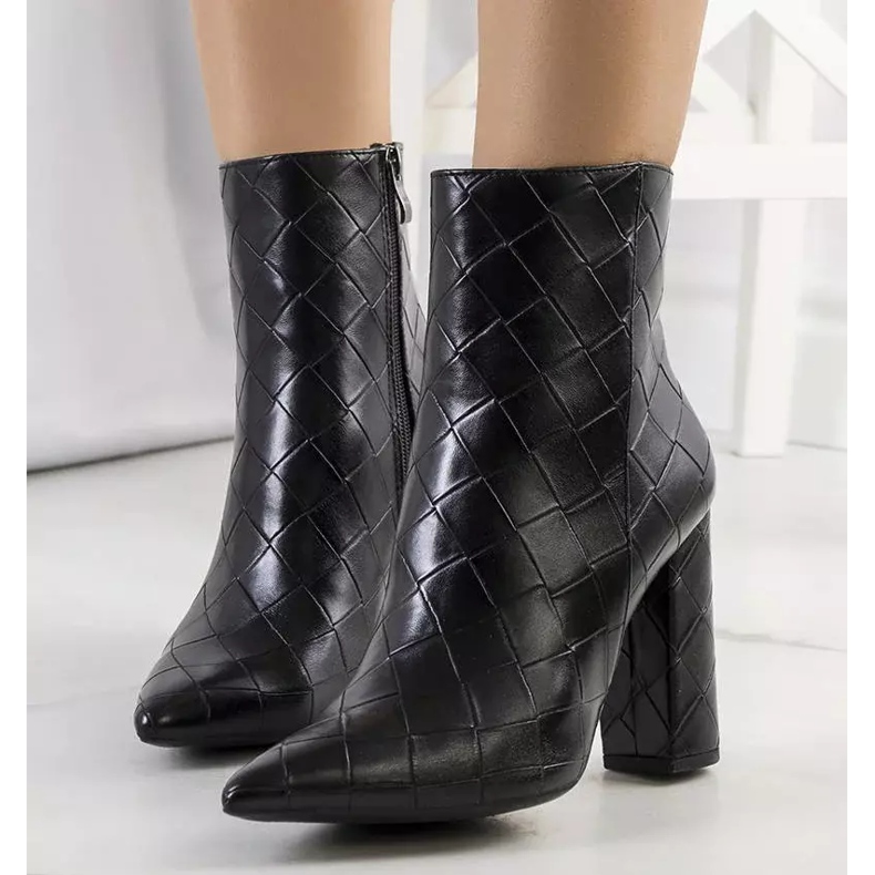 BM Botas pretas da Wahis preto 1