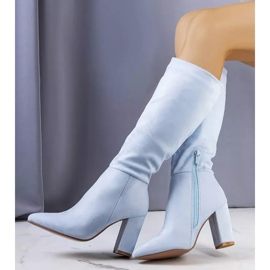 BM Botas azuis e isoladas no poste Narcis azul 2 BM Botas azuis e isoladas no poste Narcis azul 2