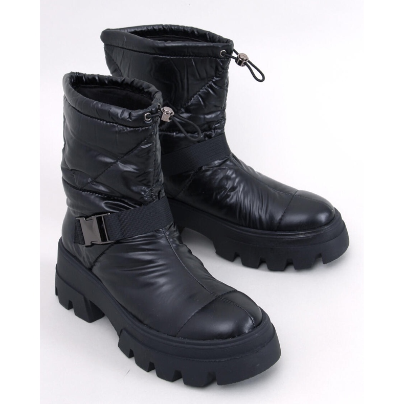 Bisset Botas de nylon pretas preto 1