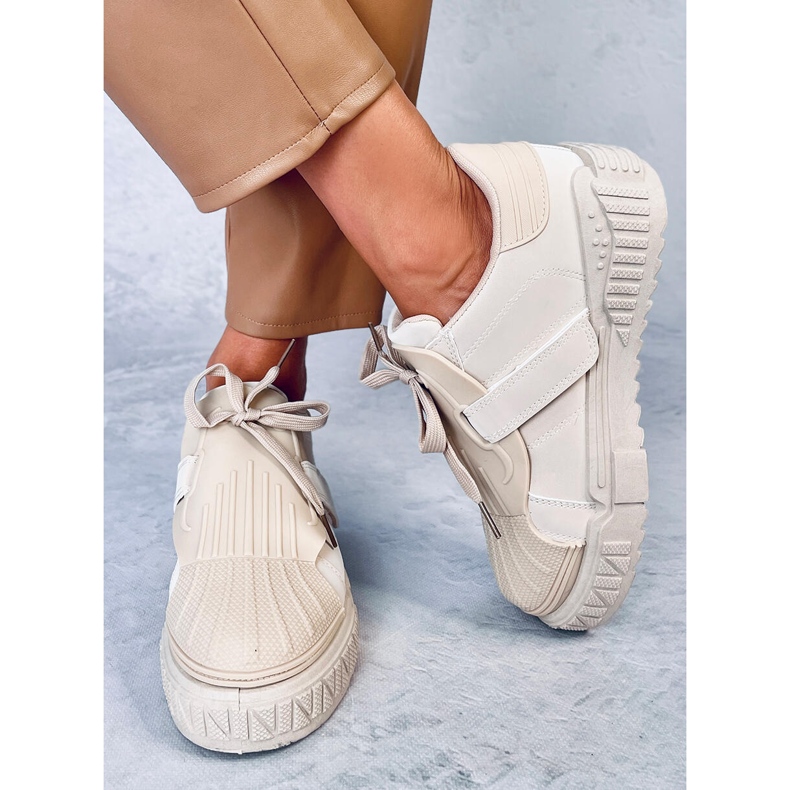 Tênis feminino Melbo Bege 2