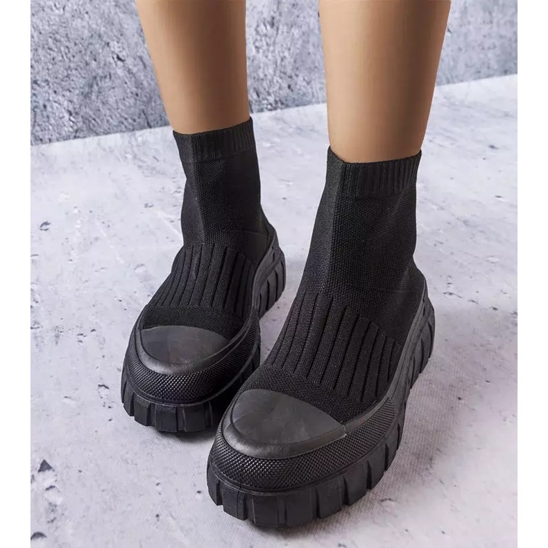 Tênis meia preto Searlait 1