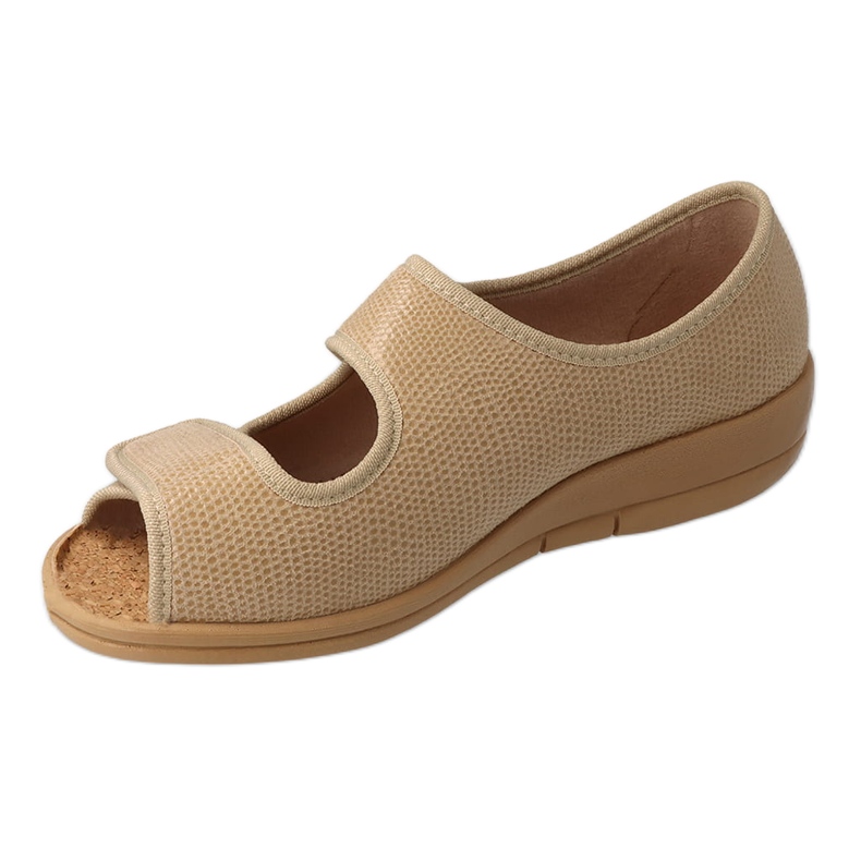 Befado sapatos femininos pu 941D001 bege 2