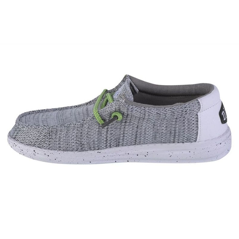 Sapatos Hey Dude Wally Youth Sox Jr 40049-1KA cinza 1