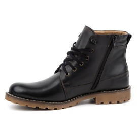 Mario Pala Botas pretas de inverno 754 preto 1