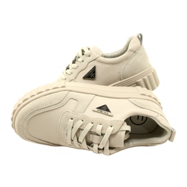 Creepers de couro bege Filippo DP4913/23 BE bege 4