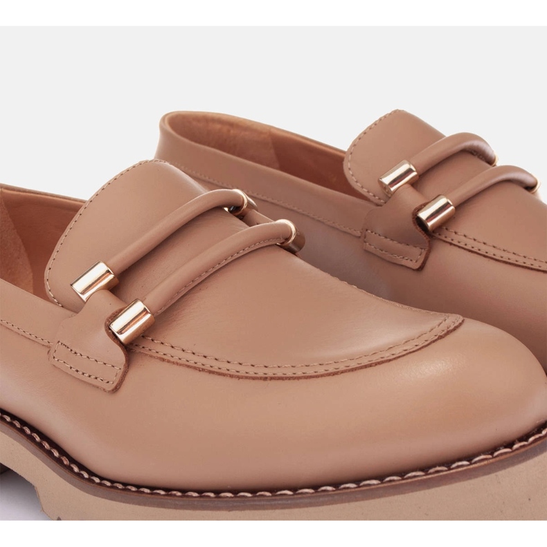 Marco Shoes Mocassins leves bege 2