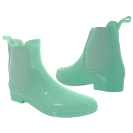 Botas Jodhpur LFF10-3 laca de menta verde 1