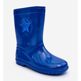 PG3 Wellingtons de borracha infantil azul Malvi 1