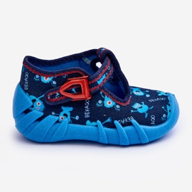 BEFADO S.A. Chinelos masculinos Befado 110P476 azul 2