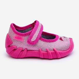 BEFADO S.A. Befado Shiny Cat Bailarina Chinelos 109P235 Rosa preto 2