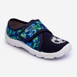 BEFADO S.A. Chinelos de bola masculinos Befado 974X506 azul marinho 1