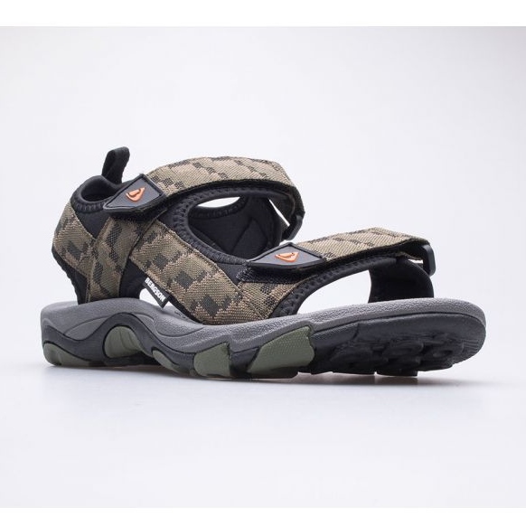 Bergson Benue Sandálias masculinas de caminhada BRG00127 verdes 2