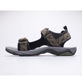 Bergson Benue Sandálias masculinas de caminhada BRG00127 verdes 4