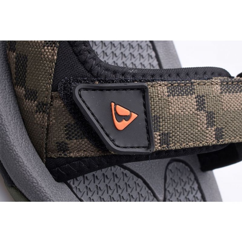 Bergson Benue Sandálias masculinas de caminhada BRG00127 verdes 5