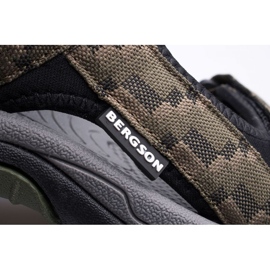 Bergson Benue Sandálias masculinas de caminhada BRG00127 verdes 6