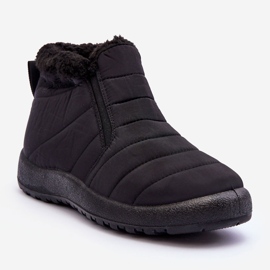 Botas de neve femininas isoladas baixas pretas Enmore preto 1