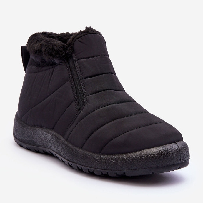 Botas de neve femininas isoladas baixas pretas Enmore preto 1
