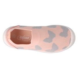 Calça infantil befado rosa e cinza 102X002 3