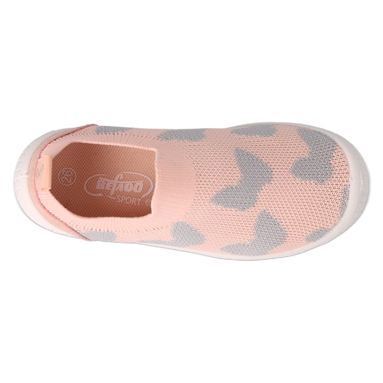 Calça infantil befado rosa e cinza 102X002 3