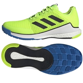 Tênis de voleibol Adidas CrazyFlight M HP3356 verde 1