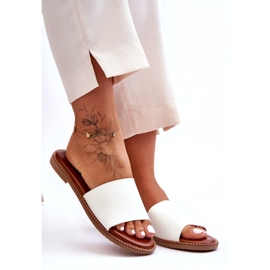 Sandálias Femininas Clássicas Branco Afrodite 2