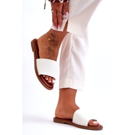 Sandálias Femininas Clássicas Branco Afrodite 4