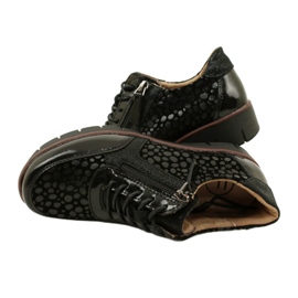 Filippo DP4912/23 Tênis de couro BK, preto 4