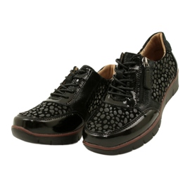 Filippo DP4912/23 Tênis de couro BK, preto 2