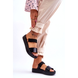 Sandália ZAXY Vegan Velcro HH285282 Preto 3