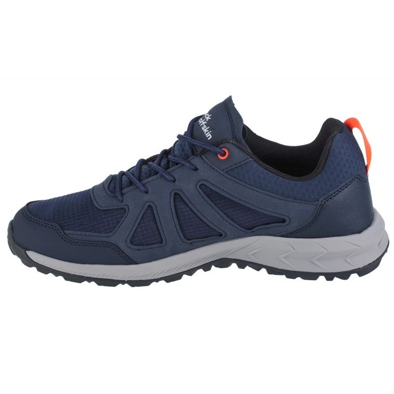 Sapatos Jack Wolfskin Woodland 2 Texapore Low M 4051271-1178 azul 1
