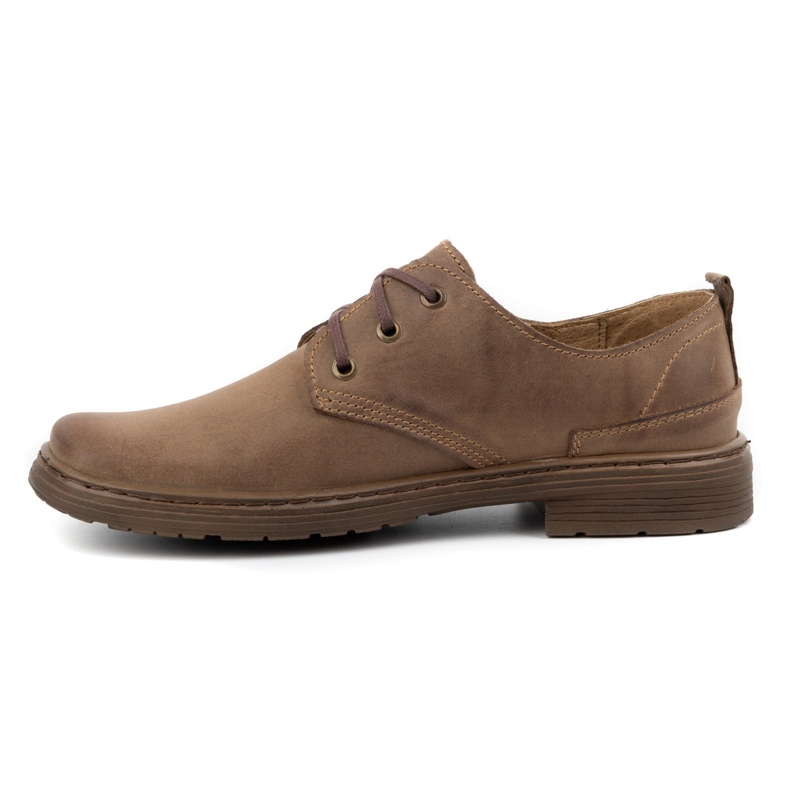 Polbut Sapatos masculinos marrons 191K castanho 1