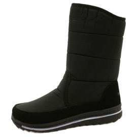 Botas de neve isoladas femininas Progresso Progj-22-128 preto 2