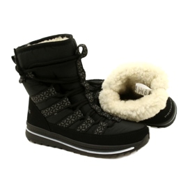 Botas de neve feminino Progresso Progj-20-02 BOTAS NEGRAS preto 4