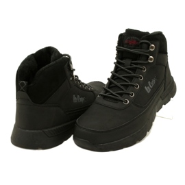 Botas masculinas de caminhada de inverno Lee Cooper LCJ-23-31-3048M pretas preto 3