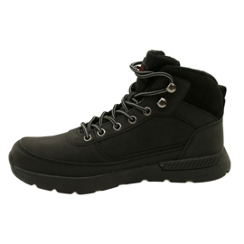 Botas masculinas de caminhada de inverno Lee Cooper LCJ-23-31-3048M pretas preto 1