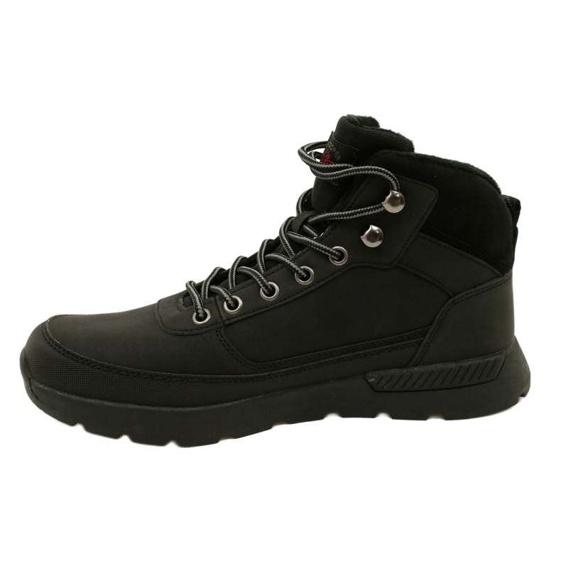 Botas masculinas de caminhada de inverno Lee Cooper LCJ-23-31-3048M pretas preto 1